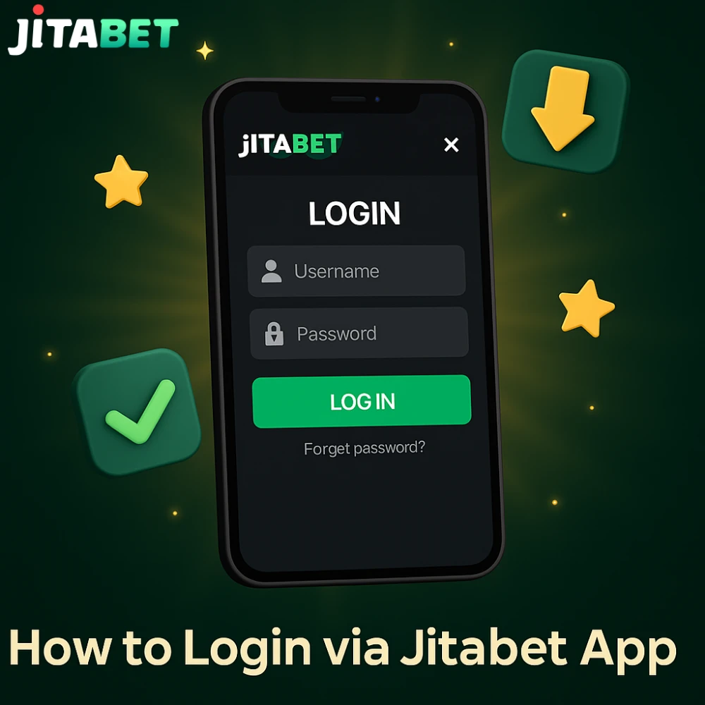 How to Login via Jitabet App